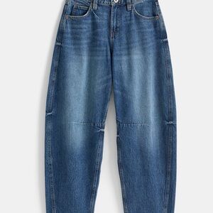 Ardene blue barrel jeans